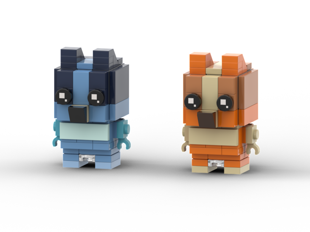 LEGO MOC Brickheadz - Mousy (Piggy) by PatrickStarGames