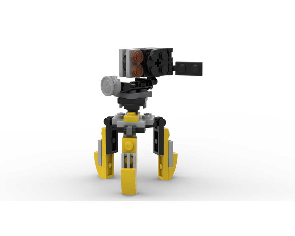 Lego Moc 31014 Camera Tripod With Video Camera By Dujk Rebrickable Build With Lego