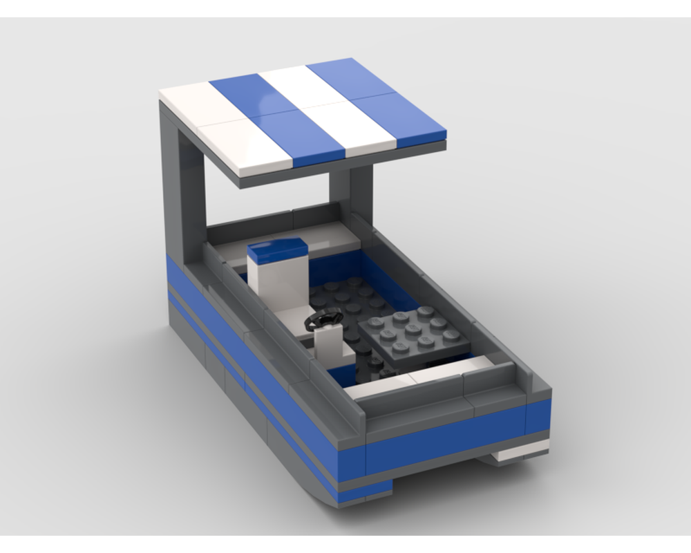 lego pontoon boat