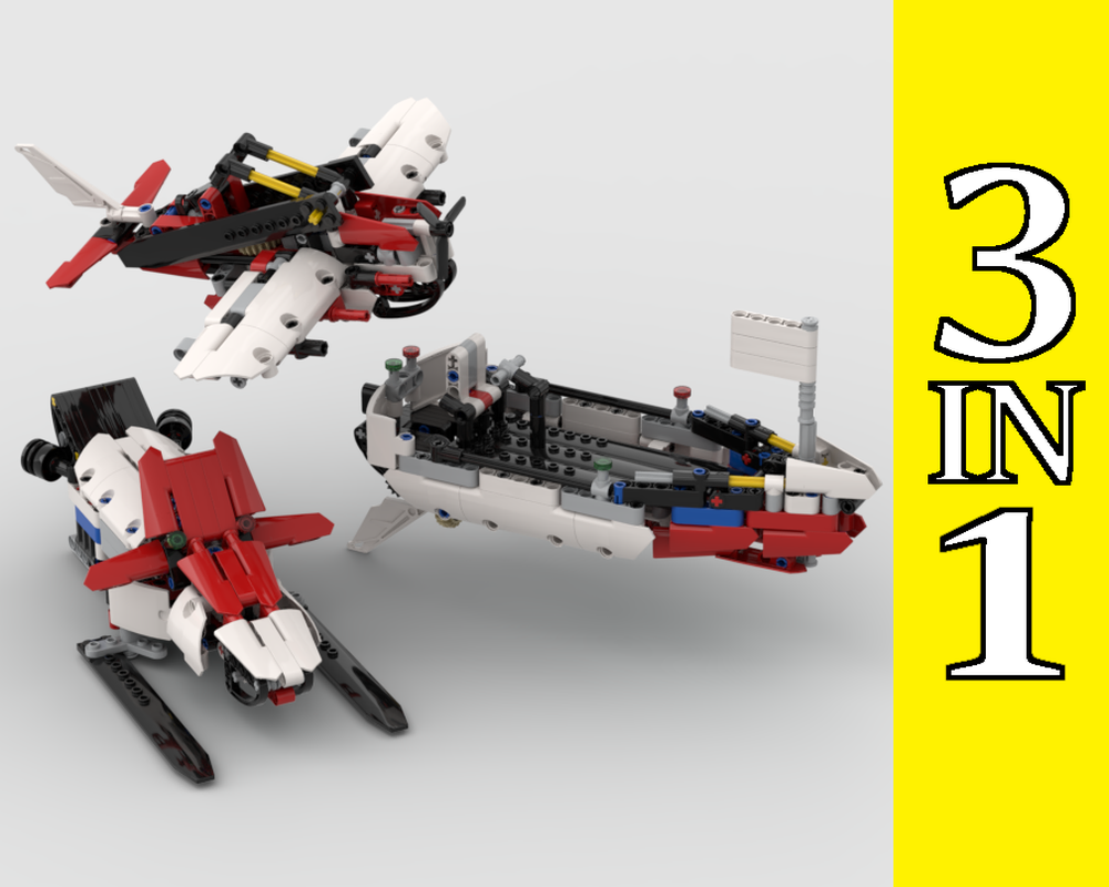 Deja A adapta Minunat  LEGO MOC 3-in-1 Offer for 42092 Alternatives by Zukasa | Rebrickable -  Build with LEGO