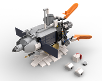 AUSS Gunship, Rover, and Cargo Containers