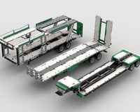 3 alternative trailers for 42078 Mack Anthem - Low Loader, Gooseneck and Car Transporter
