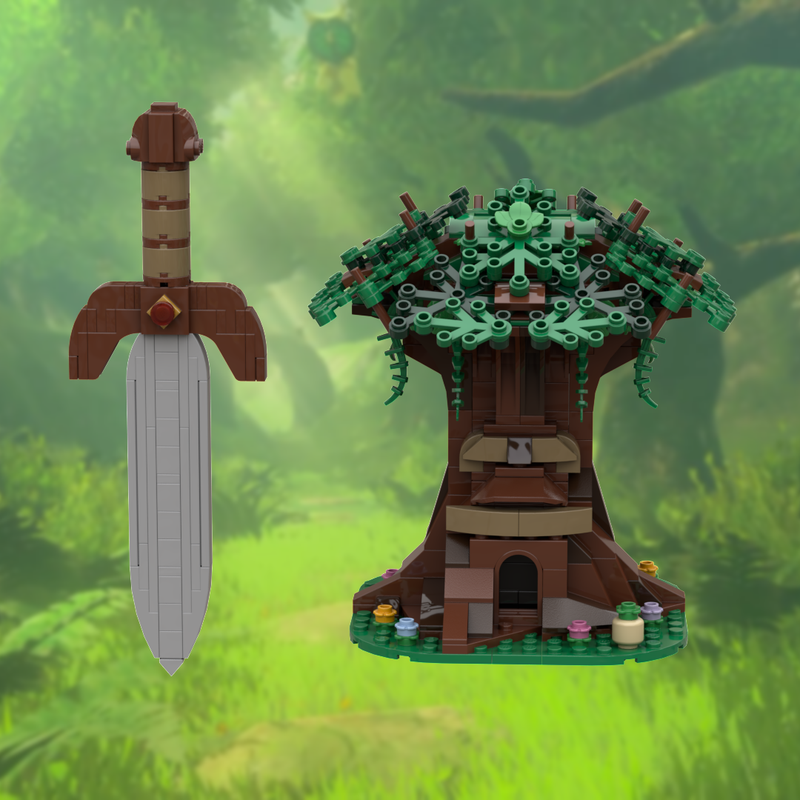 LEGO IDEAS - The Legend of Zelda - Tree Dungeon