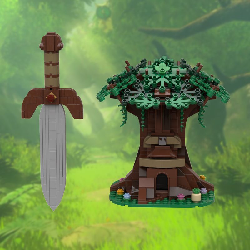 LEGO IDEAS - The Legend of Zelda: Ocarina of Time - The Great Deku Tree