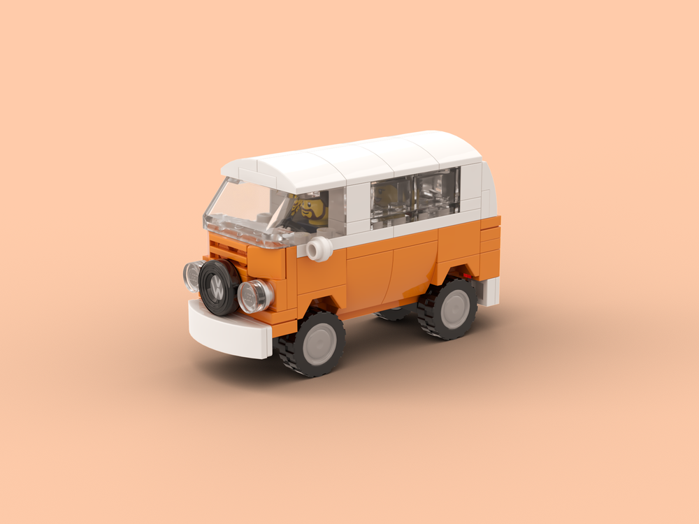 LEGO VW T2 camper by legocampervans | Rebrickable - Build with LEGO