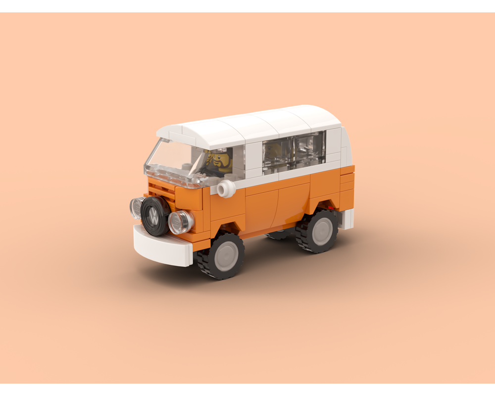 LEGO MOC Mini VW T2 camper van by 