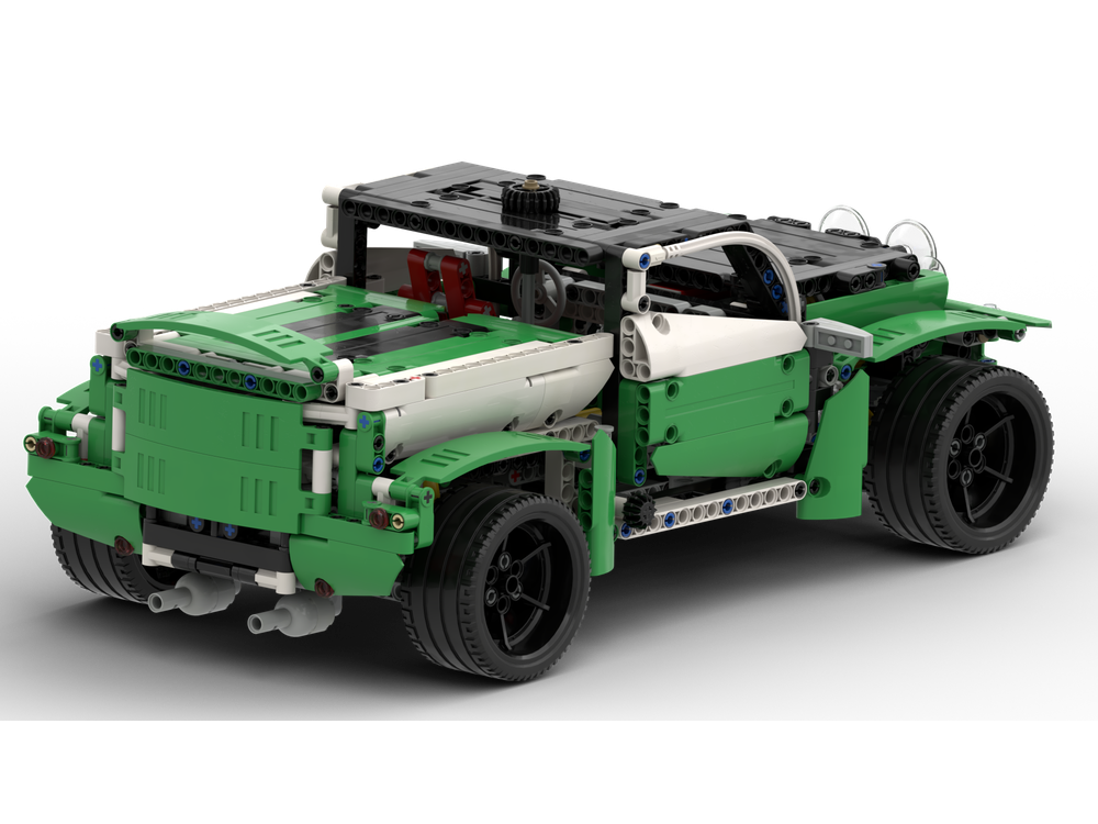 LEGO MOC 42039Bv2 Pickup Racer (+RC 2in1) by kostq | Rebrickable