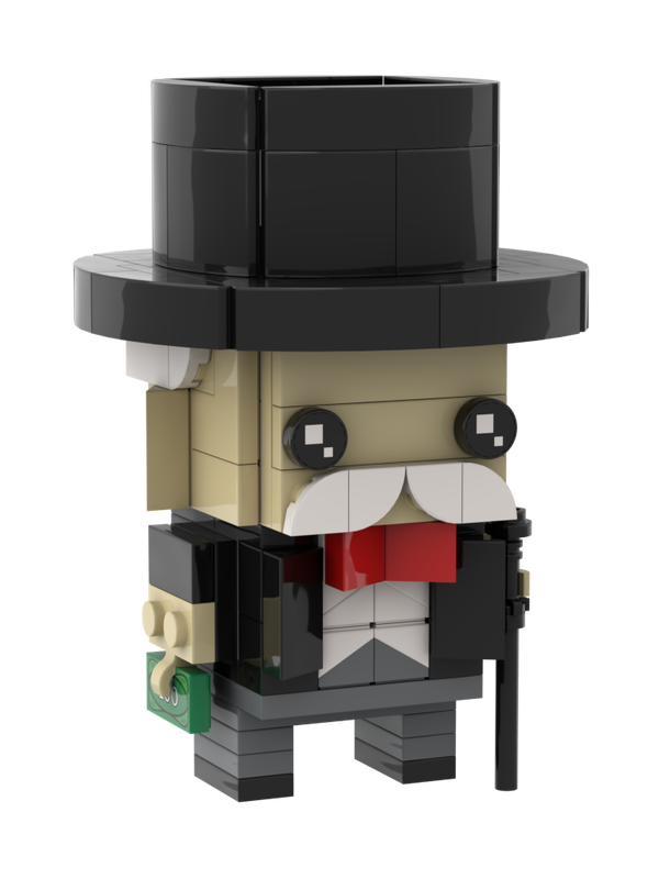 LEGO MOC Brickheadz - Mr. P (Piggy) by PatrickStarGames