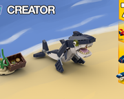 LEGO MOC Barracuda 31088 2 to 1 by Janik