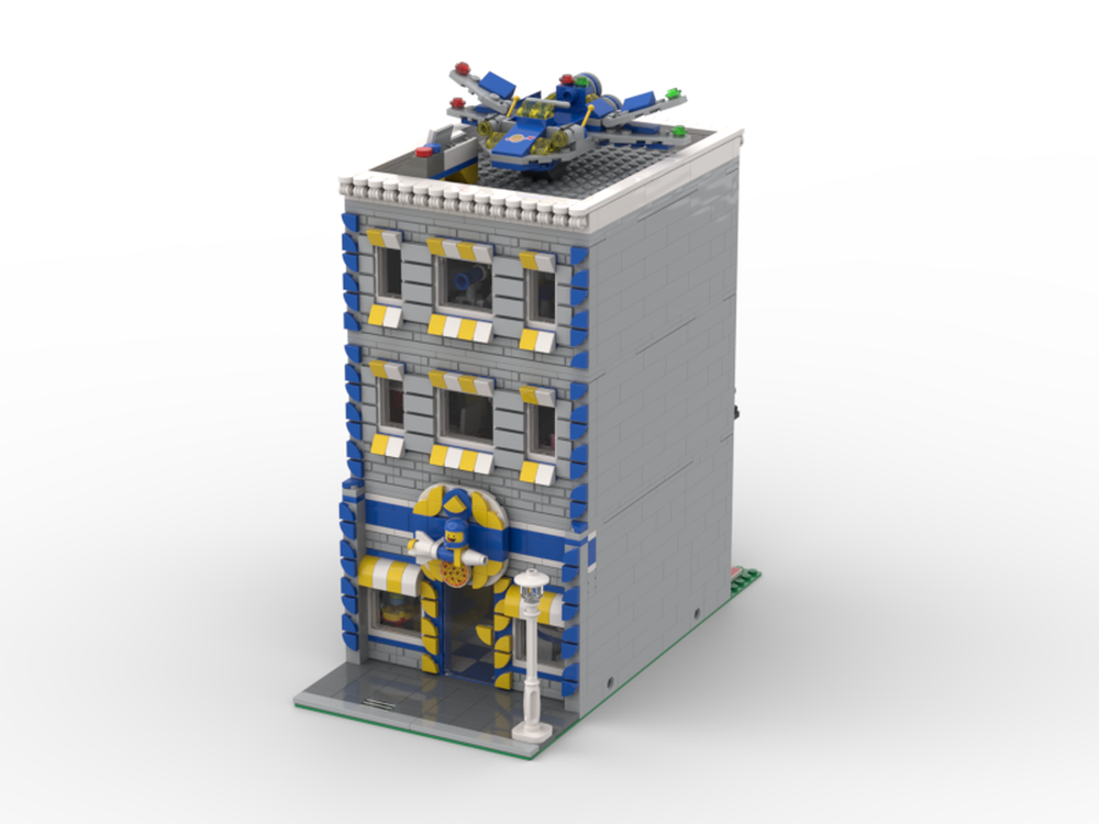 LEGO MOC Benny's Space Pizzeria and Arcade by Jake Creates ...