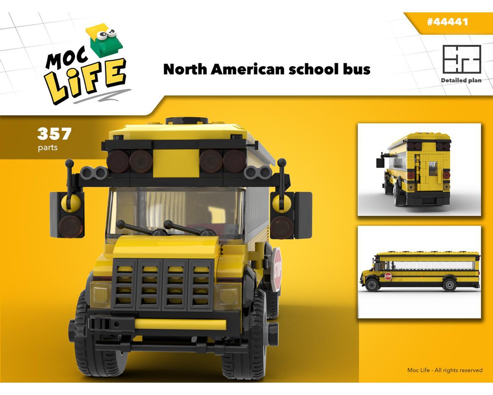 lego classic school bus