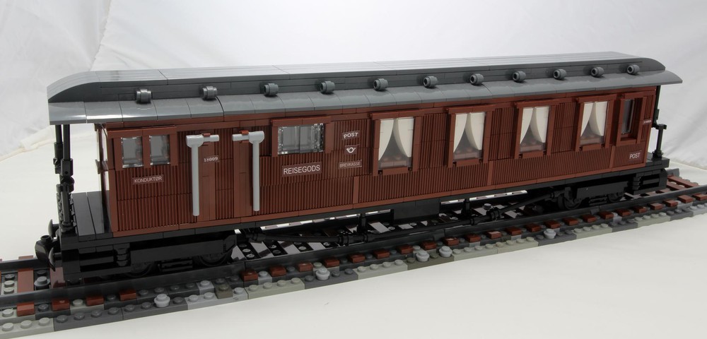 LEGO MOC CFO-19 goods wagon by HenrikLorentzen | - Build with