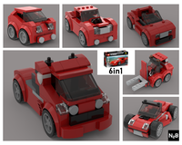 Instructions Pack 6in1 Alternative builds set 75890