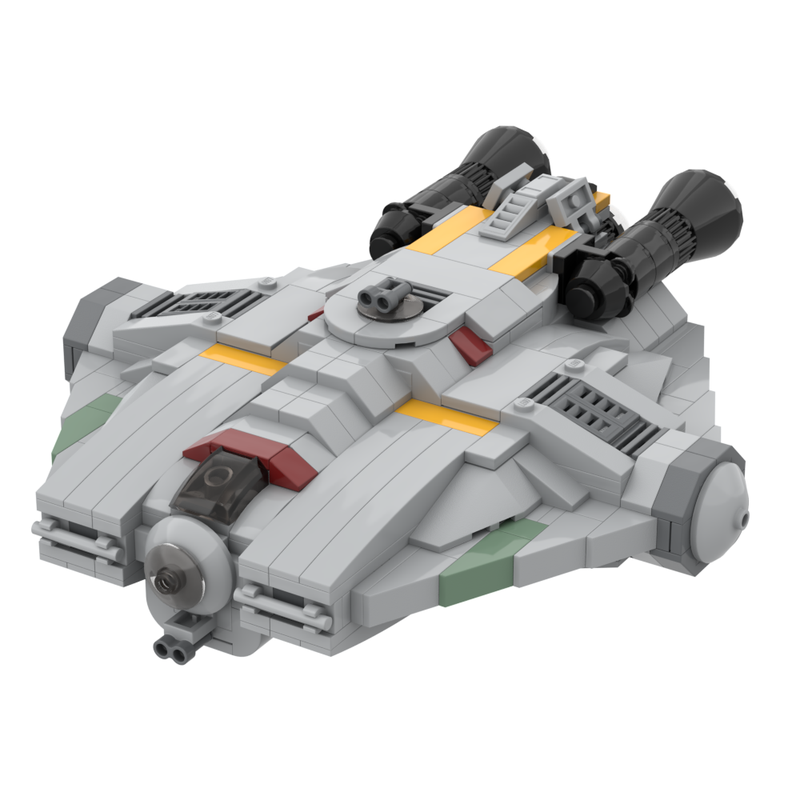 Lego Moc The Ghost (Star Wars) By Brickfolk | Rebrickable - Build With Lego