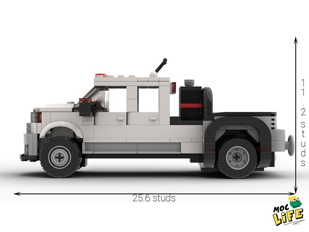 LEGO MOC Ram 3500 quad cab dually with welding rig by MocLife ...