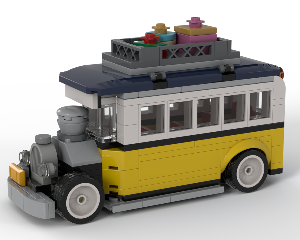 LEGO MOC Winter Village Bus, Yellow Version by legoautohaus ...