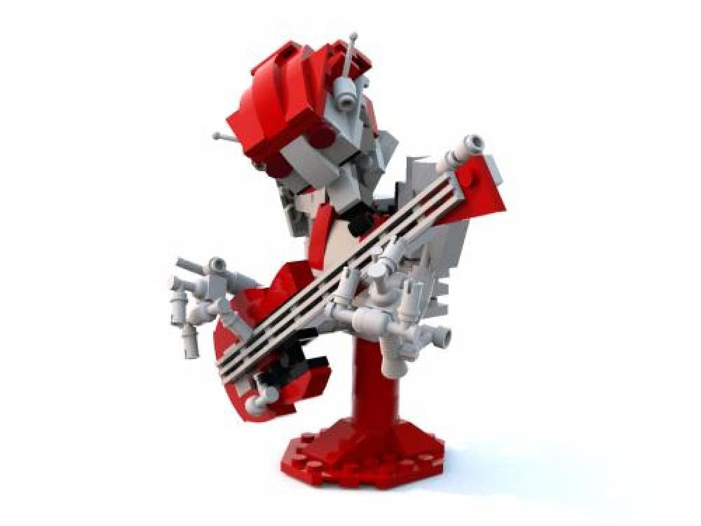LEGO MOC RoboBassPlayer by ww | Rebrickable - Build with LEGO