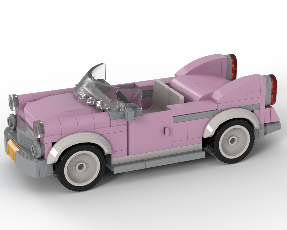 Rusten plads Framework LEGO MOC SC Cadillac (ISH), Pink by legoautohaus | Rebrickable - Build with  LEGO