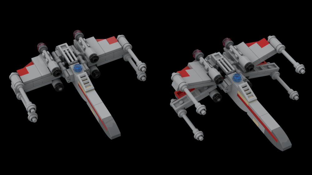 LEGO MOC T-65 X Wing by Quarries Workshop