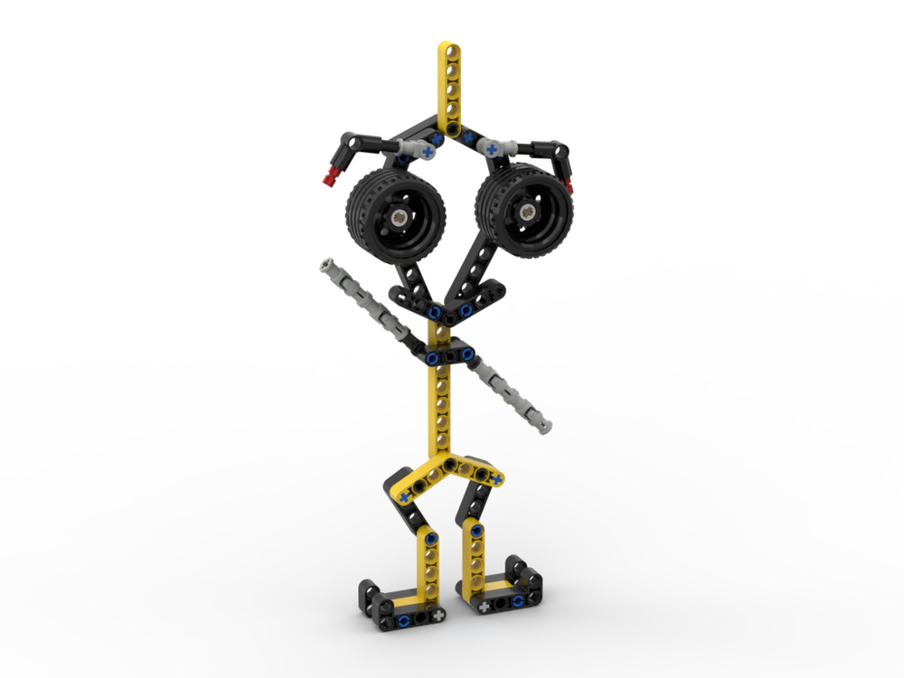 LEGO MOC Lego technic man by velandy12 Rebrickable Build with LEGO