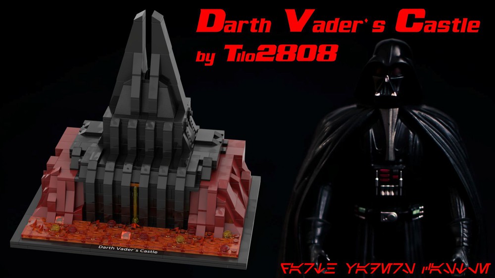 LEGO MOC Vader´s Castle by | Rebrickable - with LEGO