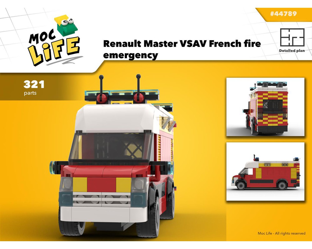 lego fire van