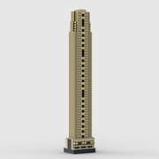 220 Central Park South at 1/650th Scale