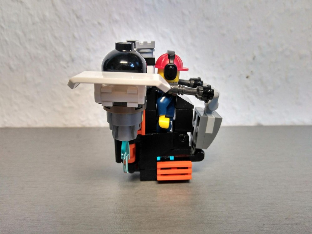 LEGO MOC Jet Pack by partsandpieces | Rebrickable - Build with LEGO