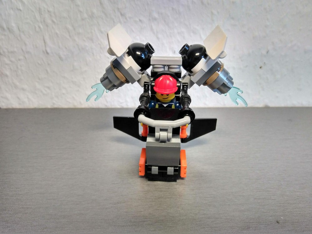 LEGO MOC-44862 Jet Pack by partsandpieces | Rebrickable - Build with LEGO