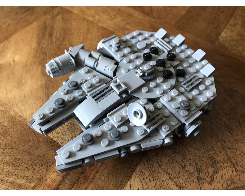 LEGO MOC midi-scale Millenium Falcon by Big Brix | Rebrickable - Build ...