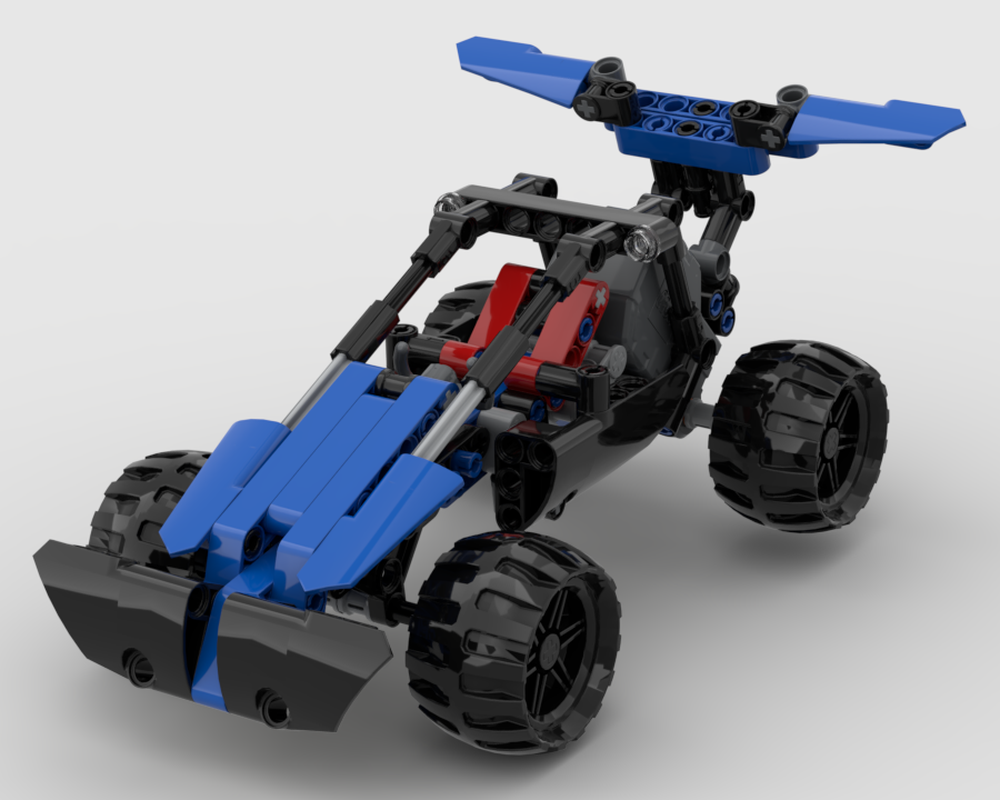 LEGO MOC Rocket League Octane / Dune Buggy (Technic 42010) by Zukasa | Rebrickable - Build with LEGO