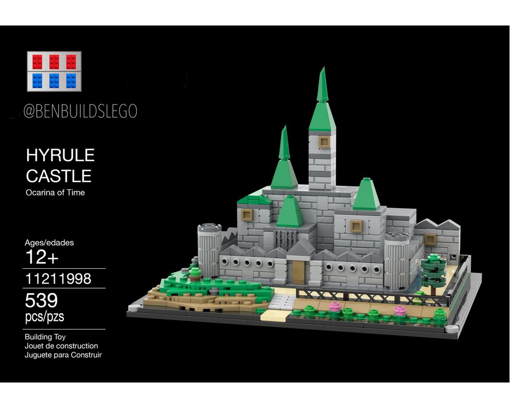 zelda lego castle