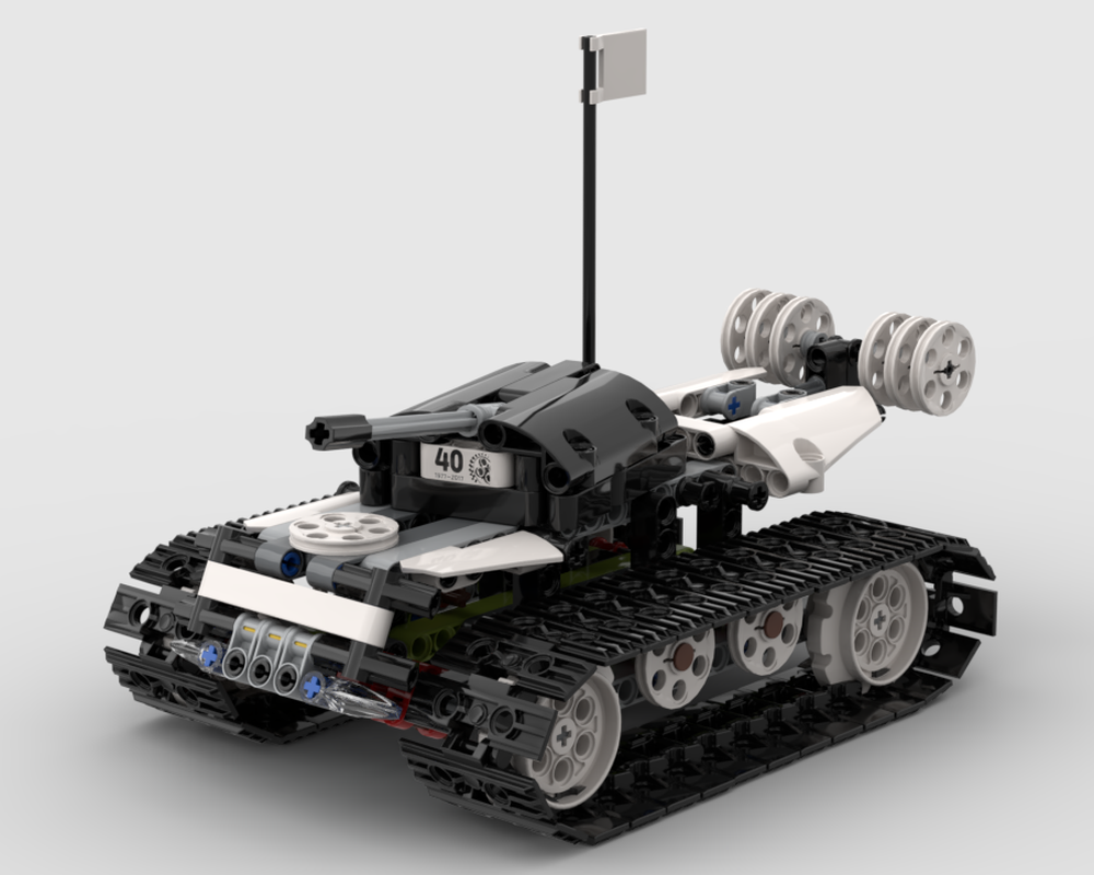 Udtømning kalorie tårn LEGO MOC Tank (Technic 42065) by Zukasa | Rebrickable - Build with LEGO