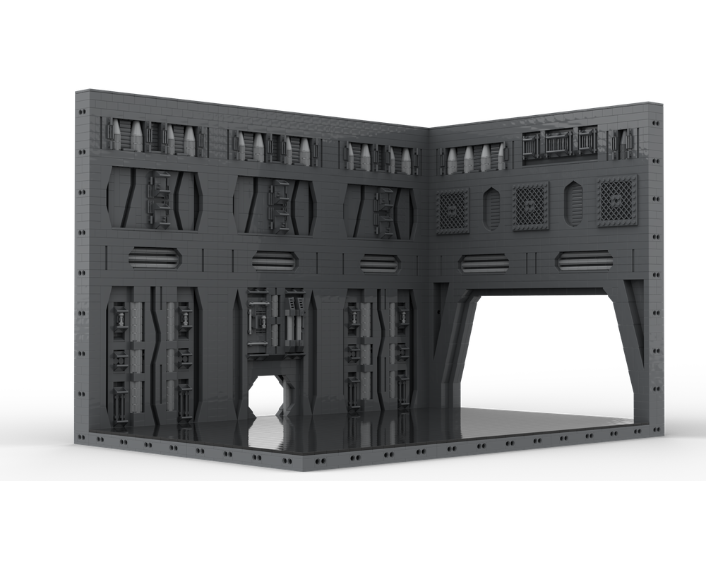 lego moc hangar