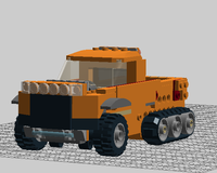 Ford F150 Caterpillar Tracked Truck V3