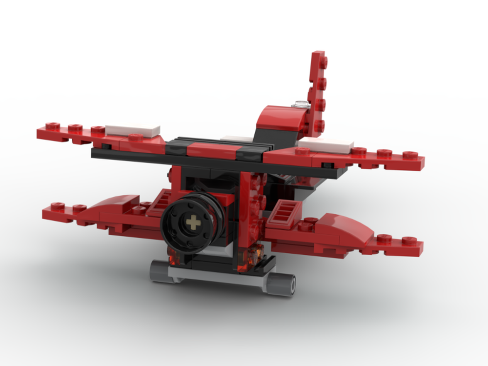 LEGO MOC-45508 Biplane by Miron | Rebrickable - Build with LEGO