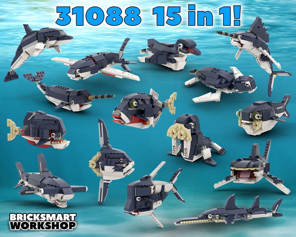 lego 31088 whale