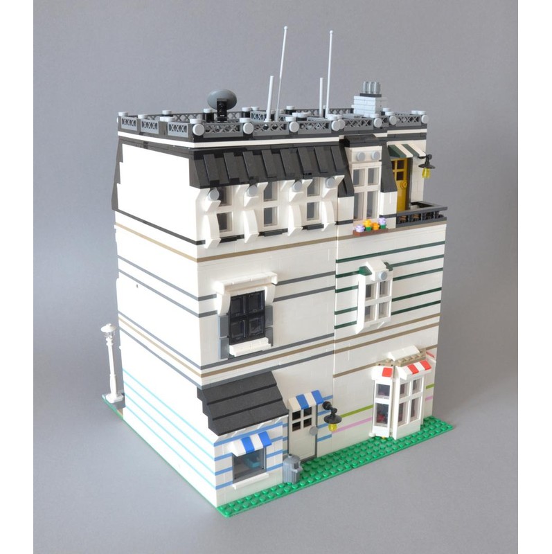LEGO MOC Modular Bakery and Fishmonger by peedeejay | Rebrickable ...