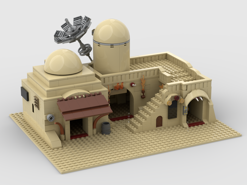 LEGO MOC Tatooine Double Building (Slums); TAT02 by azzer86 ...