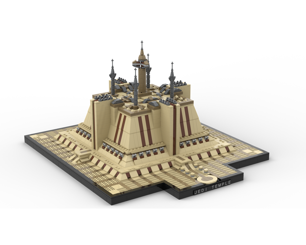 lego star wars coruscant moc