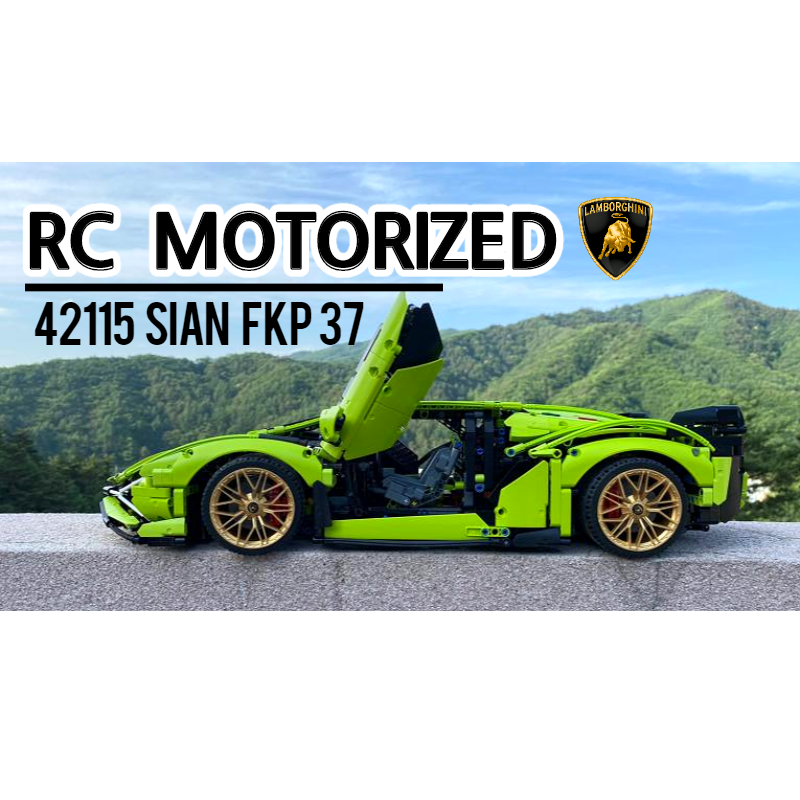 LEGO MOC RC Lamborghini Sian 42115 by BrickYourDream | Rebrickable - Build  with LEGO