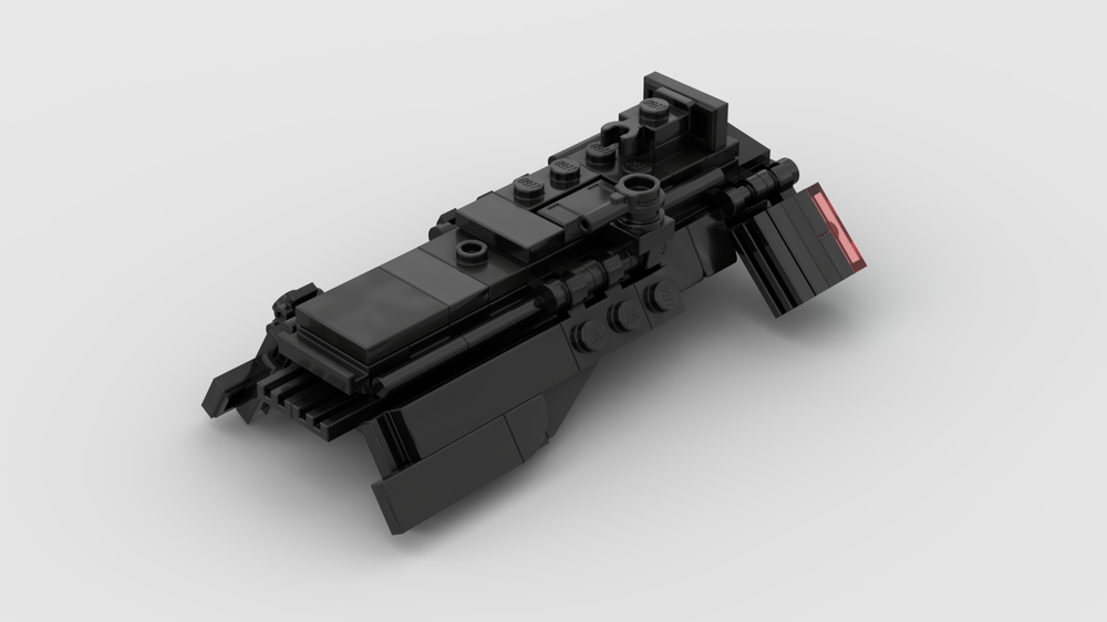 Lego Moc Night Buzzard - (knights Of Ren Ship) From Tros Micro Scale By 