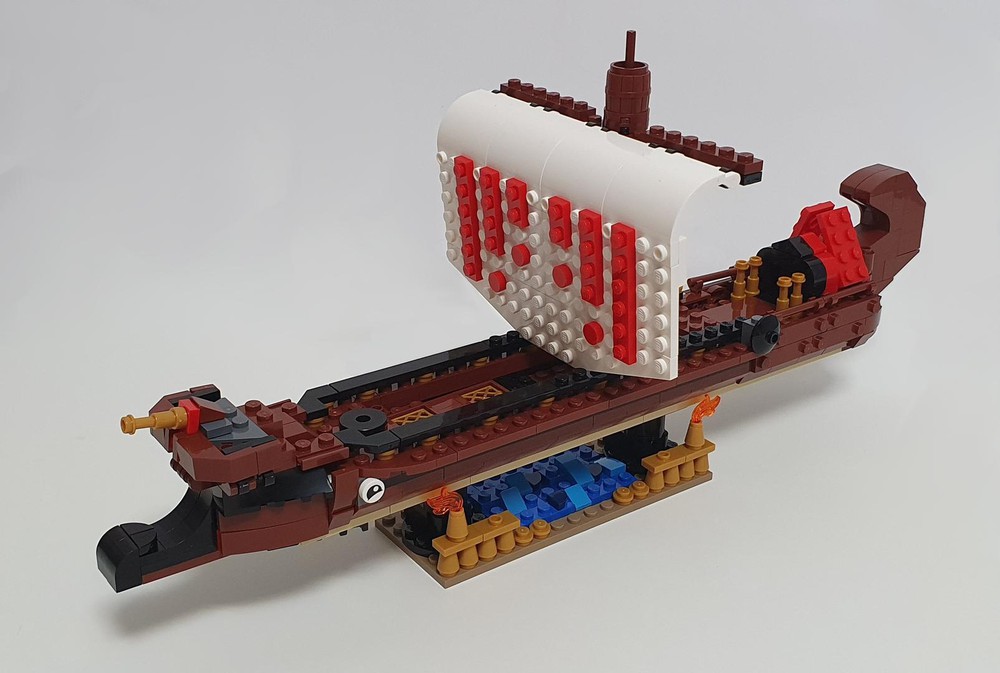 LEGO MOC 31109 Greek Warship by Kirvet | Rebrickable - Build with LEGO
