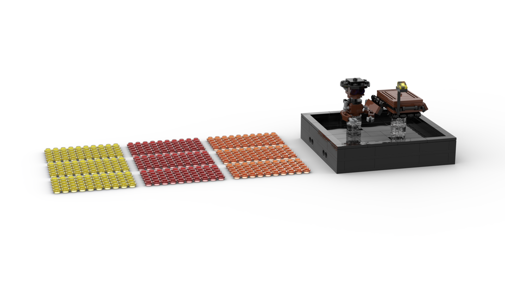 Fuera de servicio Ganar control America LEGO MOC Duel on Mustafar - Scene-Edition by Jens_H | Rebrickable - Build  with LEGO