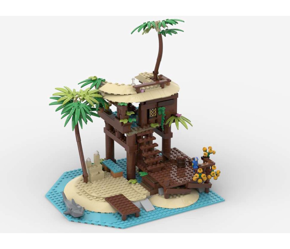 Lego beach hut on sale