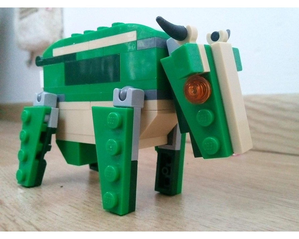 LEGO MOC 31058 Cow by mic8per Rebrickable Build with LEGO