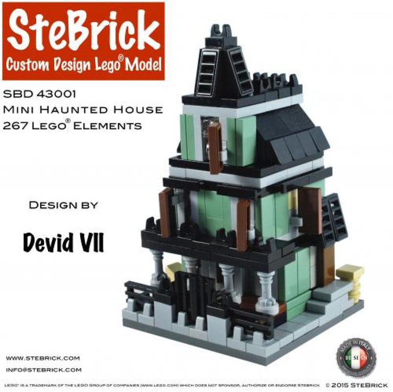 LEGO MOC Mini House by | Rebrickable Build with LEGO
