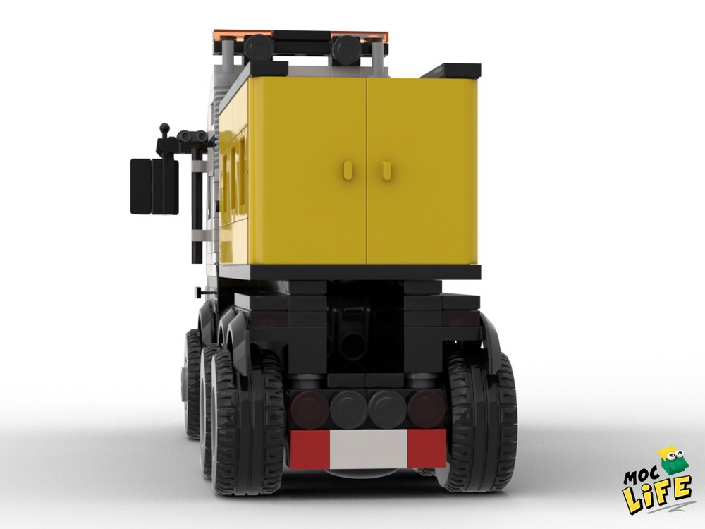 LEGO MOC-46106 Scania lift container by MocLife | Rebrickable - Build ...