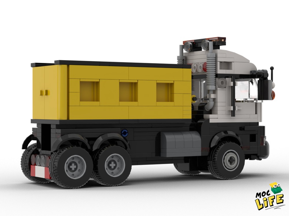 LEGO MOC-46106 Scania lift container by MocLife | Rebrickable - Build ...