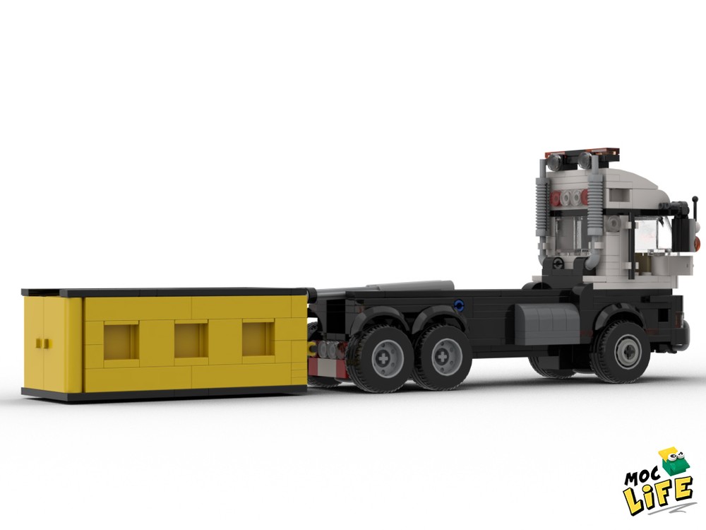 LEGO MOC-46106 Scania lift container by MocLife | Rebrickable - Build ...